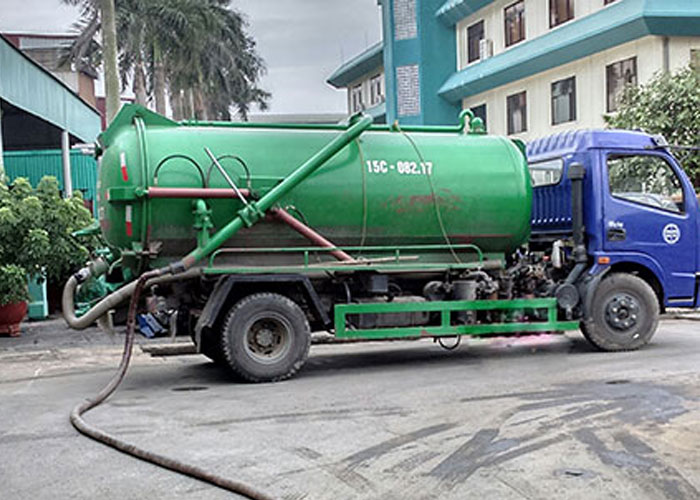 Quá trình lắp đặt ống của hệ thống thoát nước hầm cầu đối với các công ty, xí nghiệp đi chung một đường ống