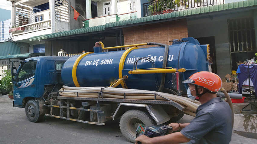 Vệ sinh môi trường - đơn vị hút hầm cầu Sóc Trăng